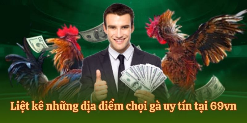 Liệt kê những địa điểm chọi gà uy tín tại 69vn